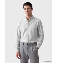 LCWAIKIKI Classic Gri Regular Fit Erkek Gömlek