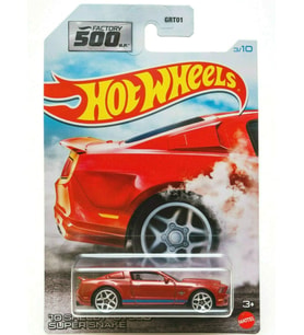 Hot Wheels '10 Shelby Gt500 Süper Yılan, [Kırmızı] Fabrika 500 3/10