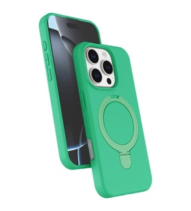 Apple İphone 16 Pro Regal Magsafe Standlı Kapak - Yeşil