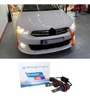 Citroen C Elysee Led Xenon Uzun Far Ampulü H1 Ultimate Yeni Seri Beyaz 2012-2023