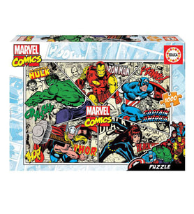 Educa Puzzle 1000 Parça Marvel Kahramanları Karikatür 18498