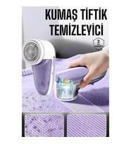 Mey İthalat® Tiftik Temizleme Makinesi USB Şarjlı Tüy Toplayıcı Kablosuz