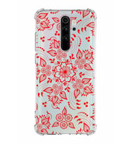 Xiaomi Redmi Note 8 Pro Köşe Korumalı Antişok Kapak Nostalji Desen Tasarımlı Şeffaf  Kılıf