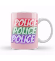 Police Gift İdea Funny Saying Quote Kupa Bardak Porselen