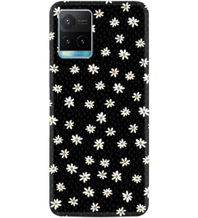 Vivo Y21a Plus Kılıf Resimli Desenli Silikon Platinium Series Papatyalar 1866