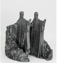 Özel Yapım Yüzüklerin Efendisi Argonath Geçidi Lotr Kitap Tutucu Biblo 2’li Set