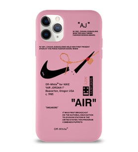 Apple iPhone 11 Pro Max Uyumlu Lansman Kılıf Sneakers Tasarımlı Altı Kapalı İçi Kadife Kaplı  Kapak (Şeffaf)
