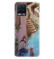8 8 Pro Kılıf Desenli Silikon Platinium Series Cat And Girl 1808