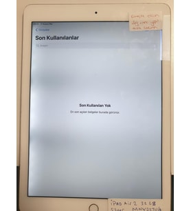 Apple iPad Air 2 A1566 32 Gb Silver MNV22TU/A DEFORMELİ