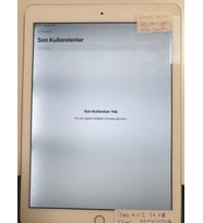 Apple iPad Air 2 A1566 32 Gb Silver MNV22TU/A DEFORMELİ
