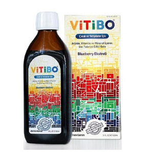 Vitibo Çocuk ve Yetişkinler için Arjinin & Vitamin & Mineral İçeren Sıvı TakviyeEdici Gıda 150 ml