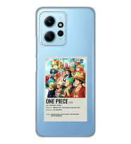Redmi Note 12 4G Uyumlu One Piece Desenli Şeffaf Telefon Kılıfı