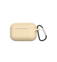 Apple Airpods Pro Uyumlu Kılıf Zore Airbag Silikon (Gold)