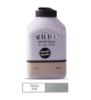 Artdeco 500Ml Metalik Gümüş Akrilik Boya 71L-3722