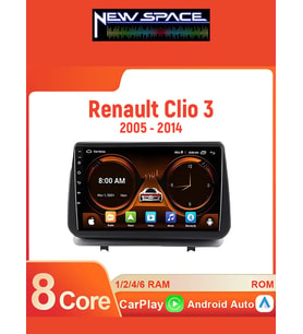 RENAULT CLİO 3 ANDROİD 8GB RAM 128GB ROM 8 ÇEKİRDEK CARPLAY MULTİMEDYA
