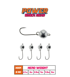 Fujin Power Shockhead #6 3,5Gr Hareketli Jighead