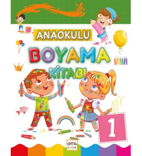 Anaokulu Boyama Kitabı - 1