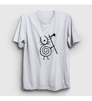 Presmono Unisex Siyah Logo Heilung T-Shirt