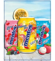 Mentos Tuzlu Liçi - Tropikal Meyve - Orman Meyveleri Aromalı 3'lü İçecek Set