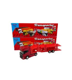 1:64 ÖLÇEK SCANİA METAL TIR V8 R730 İKİ KATLI ARABA TAŞIYICI