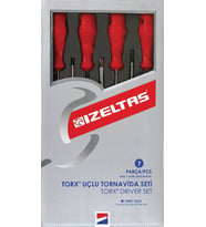 İzeltaş 4775008107 Torx Uçlu Tornavida Takımı 7 Parça