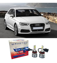 Audi A3 8V Led Xenon Uzun Far Ampulü H15 Duo Yeni Seri Beyaz 2012 - 2019