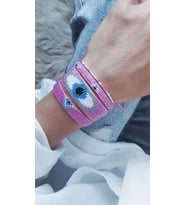 Pink Eye Miyuki Bileklik Seti