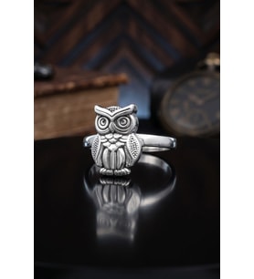 Baykuş Figürlü 925 Ayar Gümüş Unisex 902800