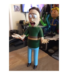 Rick and Morty Jerry Smith Figür Büyük Boy 20CM