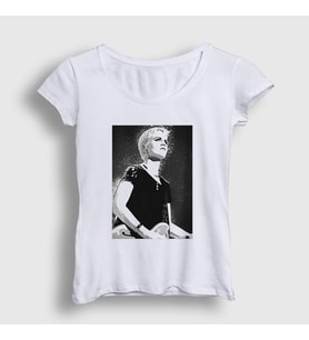Presmono Kadın Beyaz Dolores O'riordan The Cranberries T-Shirt 173762tt (Beyaz)