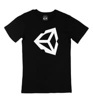 Unity Logo Siyah Tişört