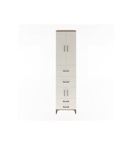 Hyperion Dolap 4 Raflı 4 Çekmeceli 4 Kapaklı 60x44x243 Çam-Aytaşı