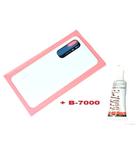 Tkgz Xiaomi Mi Note 10 Lite Arka Kapak (CAM+B-7000) BEYAZ