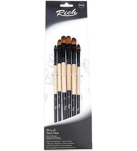 Rich Kedi Dili Fırça Seti 6lı Set 6