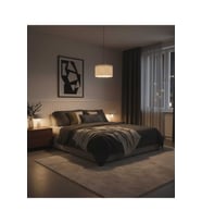 Lüks Beyaz Renk Modern Dekoratif Salon, Oturma Odası ve Mutfak Sarkıt Avize ( Lamba Hediyedir. )