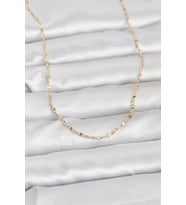 CM 14K Gold Renk Gemici Zincir Model 60 cm Kadın Kolye 5886 - EEEEEE2795-7163