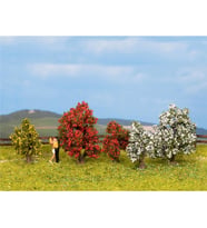 Noch 25420 Çiçekli Çalılar, 3-4 cm. 5 Adet, Diorama Malzemesi