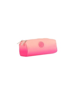 Kaukko Rainbow Dual Kalem Çantası Salmon K2711