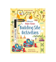 Wipe-Clean Building Site Activities Usborne Publishing