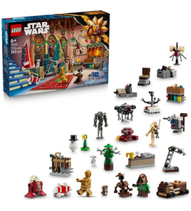 ® Star Wars 2025 Yılbaşı Takvimi 75418 – 6 Yaş ve Üzeri Çocuklar Için Yaratıcı ve Koleksiyonluk Yara
