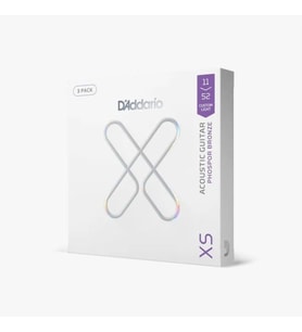 Daddario Xsapb1152-3p Akustik Gitar Tel Seti, 3 Lü Paket, Pb Cust Lt