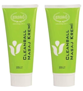Ersağ Clean Ball Masaj Kremi 200 Ml. * 2 Adet