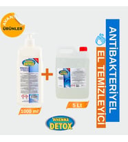 Antibakteriyel El Temizleyici 1000ml 1 Adet + 5 Lt. 1 Adet