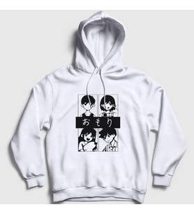 Presmono Unisex Beyaz Oyun Omori Kel Aubrey Hero Kapüşonlu Sweatshirt 481367tt