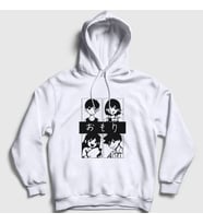 Presmono Unisex Beyaz Oyun Omori Kel Aubrey Hero Kapüşonlu Sweatshirt 481367tt