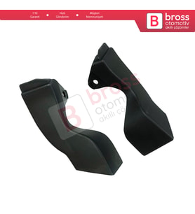 Renault Master 3 Opel Movano B için Kaput Kenar Mafsal Bakalit Seti 658330001R, 658320001R
