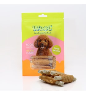 Wooc Tavuk Kaburga Köpek Ödül Maması 75 Gr