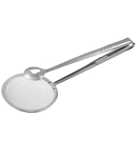 Toptanucuzal Paslanmaz Maşalı Kevgir (29 cm)