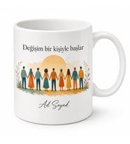 Sivil Toplum Kuruluşlarına Destek Verenlere Farkındalık Kupa Bardak Hediye