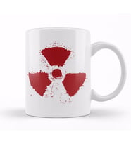 Radiation Baskılı Kupa Bardak Porselen